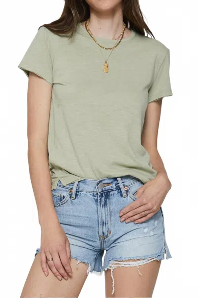 Another Love Yvet Tee In Pistachio In Brown