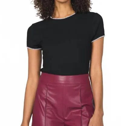 Another Love Zuma Top In Black