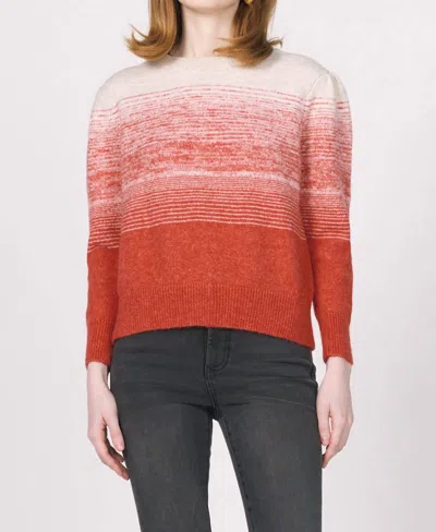 Another Love Zyla Sweater In Candy Apple Ombre In Multi