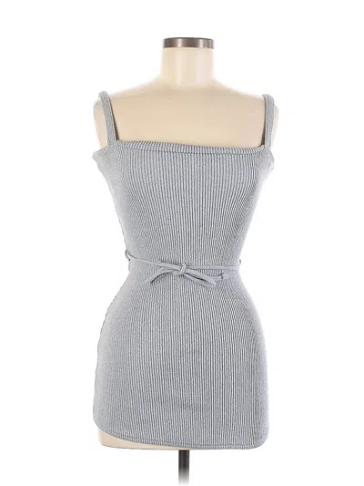 Pre-owned Another Reason Casual Dress In Gray