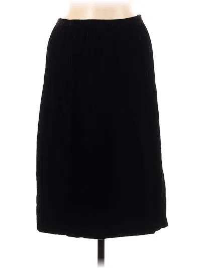 Pre-owned Another Thyme Casual Skirt In Black