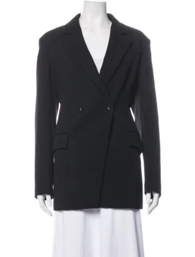 Pre-owned Another Tomorrow Blazer In Grey