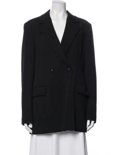 Pre-owned Another Tomorrow Blazer W/ Tags In Blue