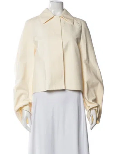 Pre-owned Another Tomorrow Blazer W/ Tags In Neutrals