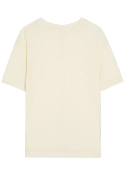 Another Tomorrow Boy Jersey T-shirt In White