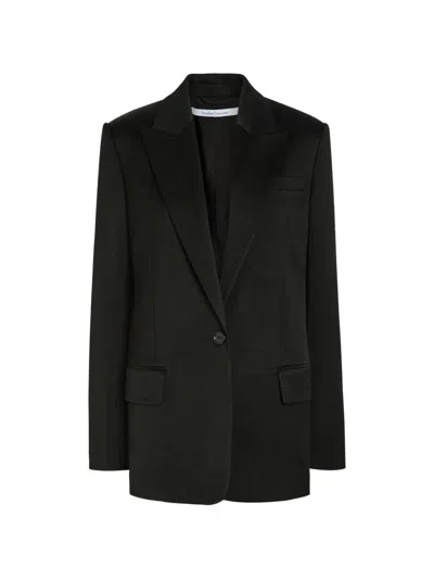 ANOTHER TOMORROW BUTTONED POCKET BLAZER