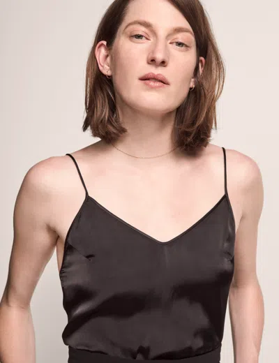 Another Tomorrow Cami In Black