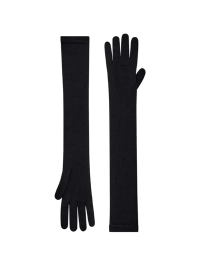 Another Tomorrow Cashmere Gloves In Pink