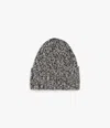 Another Tomorrow Cashmere Hat In Black/ivory