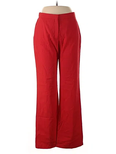 Pre-owned Another Tomorrow Casual Pants In Red