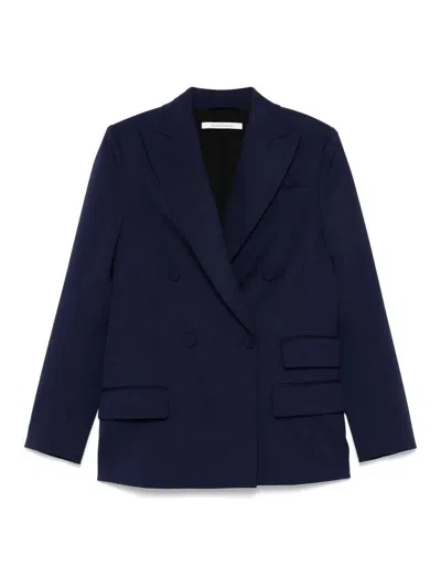 ANOTHER TOMORROW RELAXED DOUBLE BREASTED JACKET