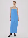 Another Tomorrow Cocoon Convertible Dress In Aegean