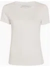 Another Tomorrow T-shirt Mit Rundem Ausschnitt In Weiss