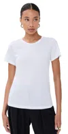 Another Tomorrow Crew Neck Tee White In White
