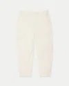 Another Tomorrow Curved Chino In Off White