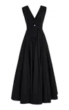 Another Tomorrow Cutout Circle Dress