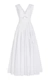 Another Tomorrow Cutout Circle Dress