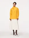 Another Tomorrow Detachable Bandana Blouse In Sun