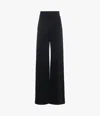 Another Tomorrow Doppio Wide Leg Pant In Black