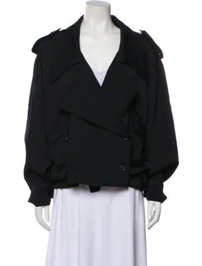 Pre-owned Another Tomorrow Evening Jacket In Black