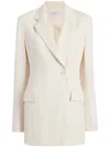 Another Tomorrow Everyday Suiting Jacket In Nude