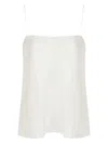 Another Tomorrow Flared Top In White