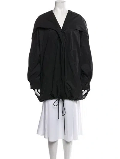 Pre-owned Another Tomorrow Jacket In Black