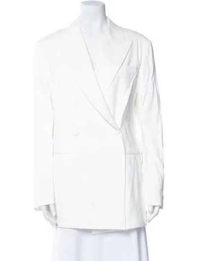 Pre-owned Another Tomorrow Jacket In White