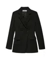 Another Tomorrow Jersey Jacket In Black