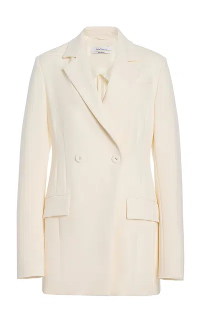 Another Tomorrow Jersey Jacket In Neutral