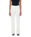 Another Tomorrow Jersey Pant In White