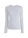 Another Tomorrow Long-sleeve T-shirt In Gray