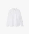 Another Tomorrow Glass Cufflinks Men-inspired Shirt In White