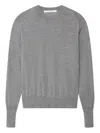 Another Tomorrow Merino-wool Jumper In Grey