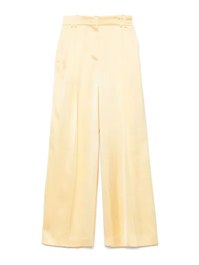 ANOTHER TOMORROW PANTALÓN CASUAL - BEIS
