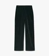 Another Tomorrow Patch Pocket Corduroy Wide Leg Pants In Pine