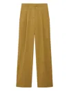 Another Tomorrow Relaxed Wide Leg Pants In 中性色