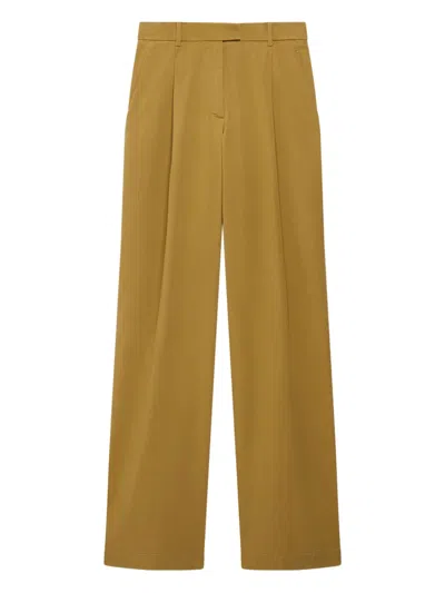 ANOTHER TOMORROW PLEAT-DETAILING TROUSERS