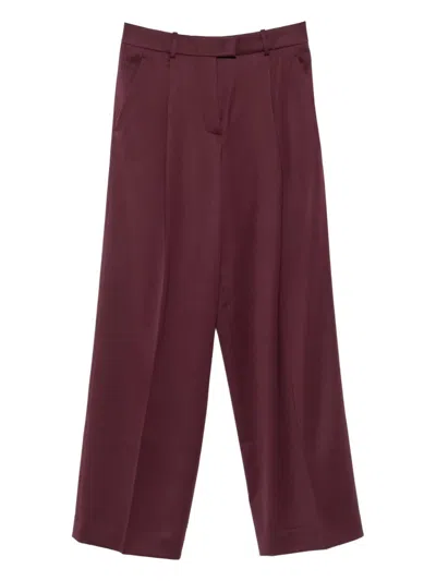 ANOTHER TOMORROW RELAXED WIDE LEG PANT