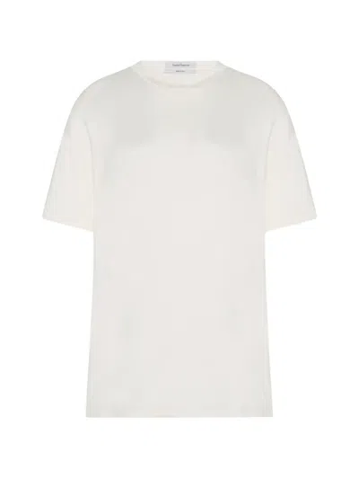 Another Tomorrow Relaxed-fit Short-sleeve T-shirt In Pink