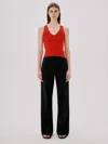 Another Tomorrow Reversible V Tank In Tomato