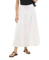 Another Tomorrow Panelled Cotton-poplin Maxi Skirt In Yellow