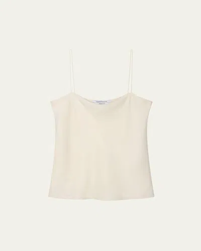 ANOTHER TOMORROW SILK CAMISOLE TOP