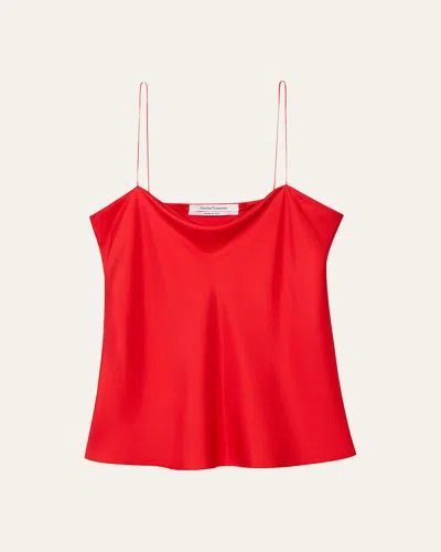 ANOTHER TOMORROW SILK CAMISOLE TOP