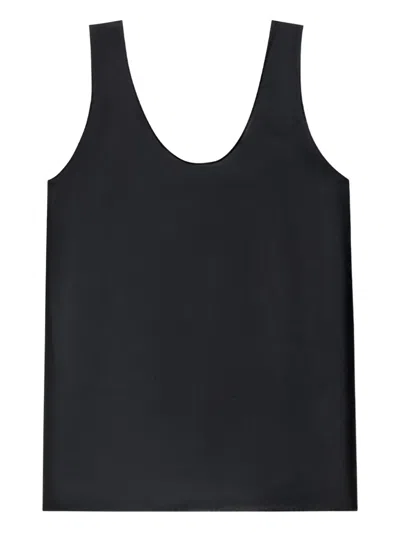 ANOTHER TOMORROW SILK TANK TOP