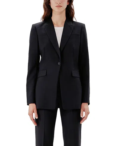 ANOTHER TOMORROW SINGLE BUTTON JACKET