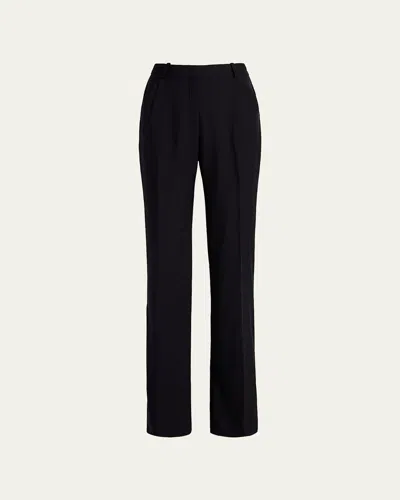 ANOTHER TOMORROW SLIGHT FLARE PANTS