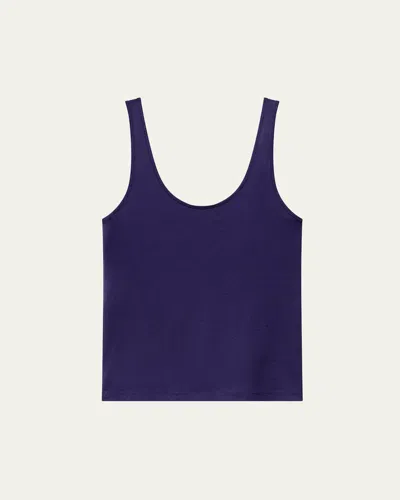 ANOTHER TOMORROW SLIM TANK TOP