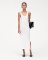 Another Tomorrow Tank Dress In White
