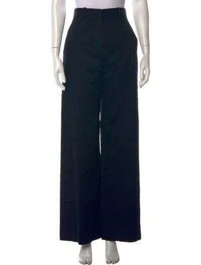 Pre-owned Another Tomorrow Wide Leg Pants In Blue